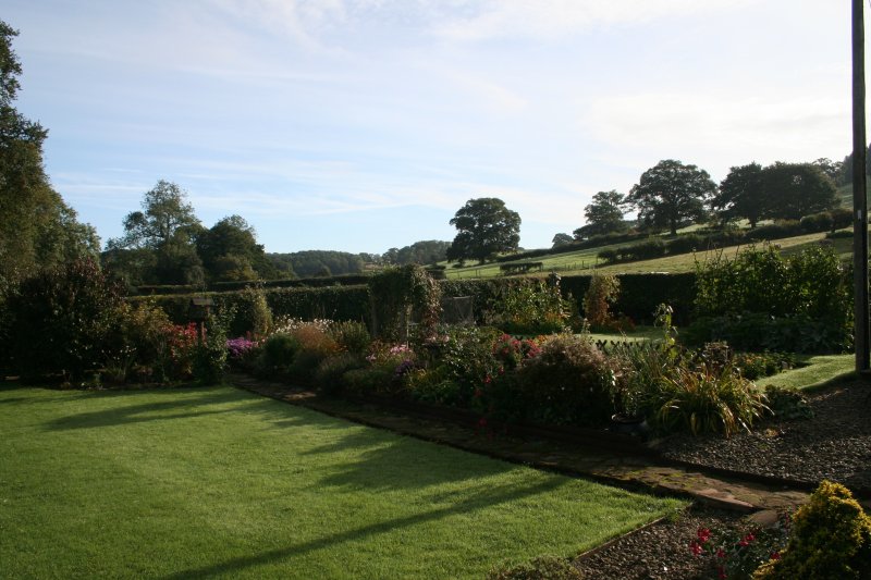 Patio view from Rise Farm